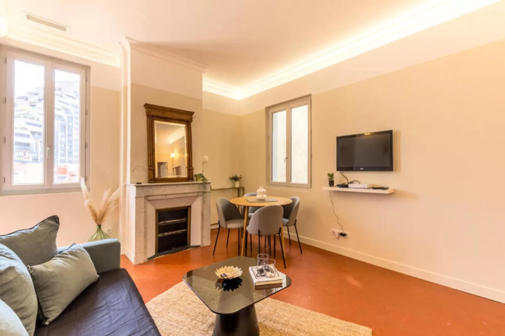 Appartements à Montpellier-Woonkamer