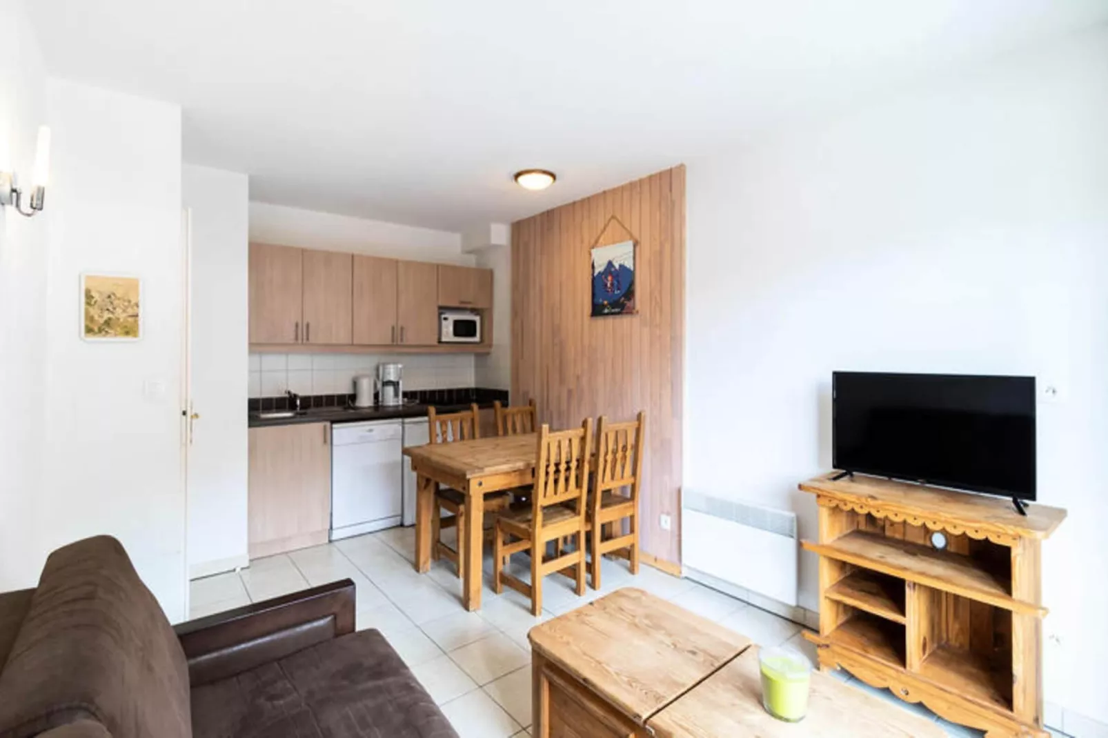 Résidence Le Balcon Des Airelles-Eetkamer