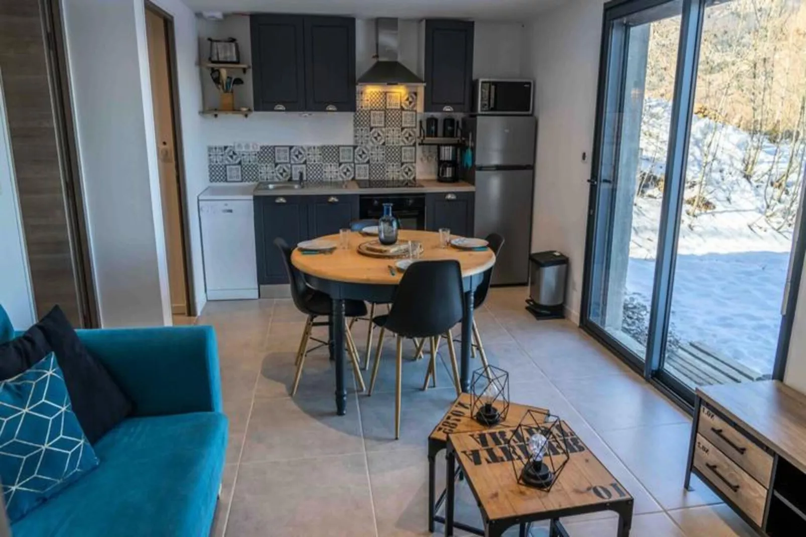 Résidence Pramouton-Eetkamer