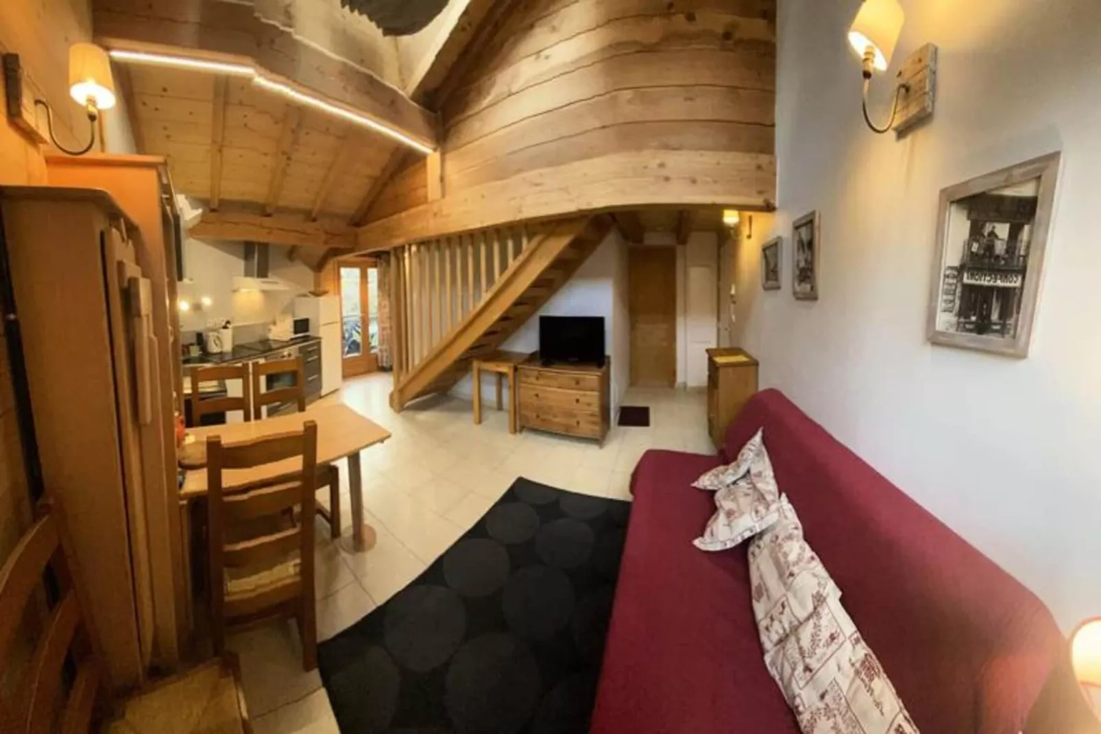 Résidence Melezet 2 - Woonkamer