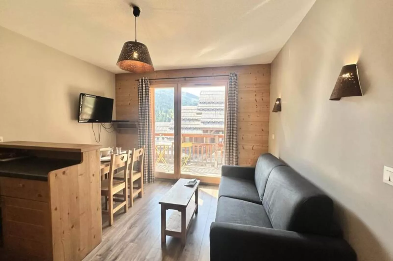 Résidence Le Hameau Des Rennes - Woonkamer