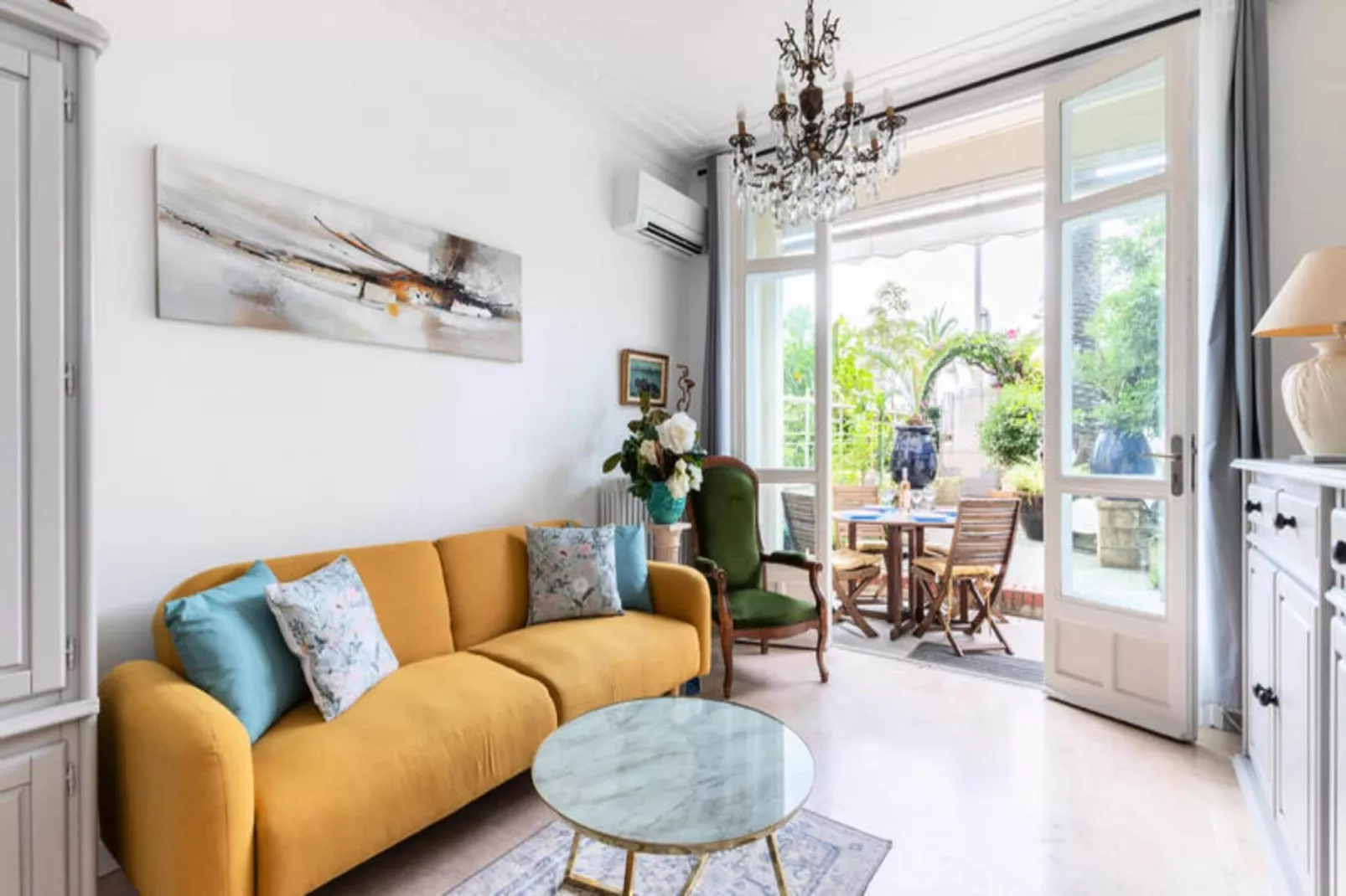 Appartements à Nice-Woonkamer