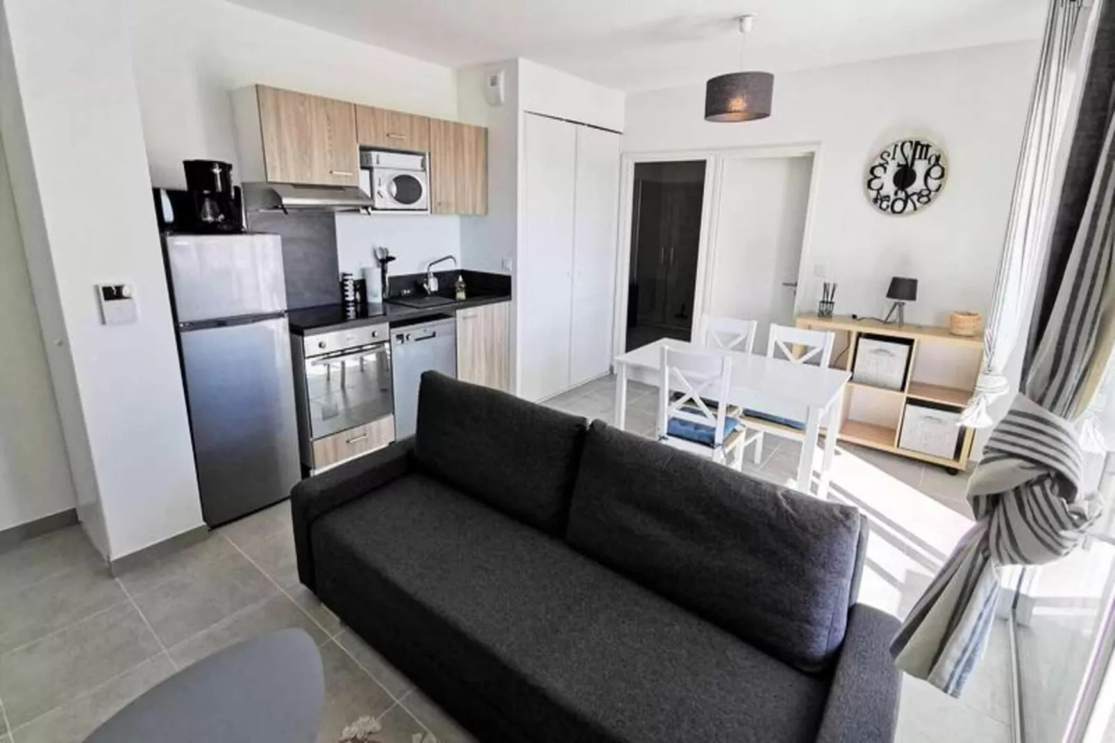 Résidence Les Voiles Blanches-Woonkamer