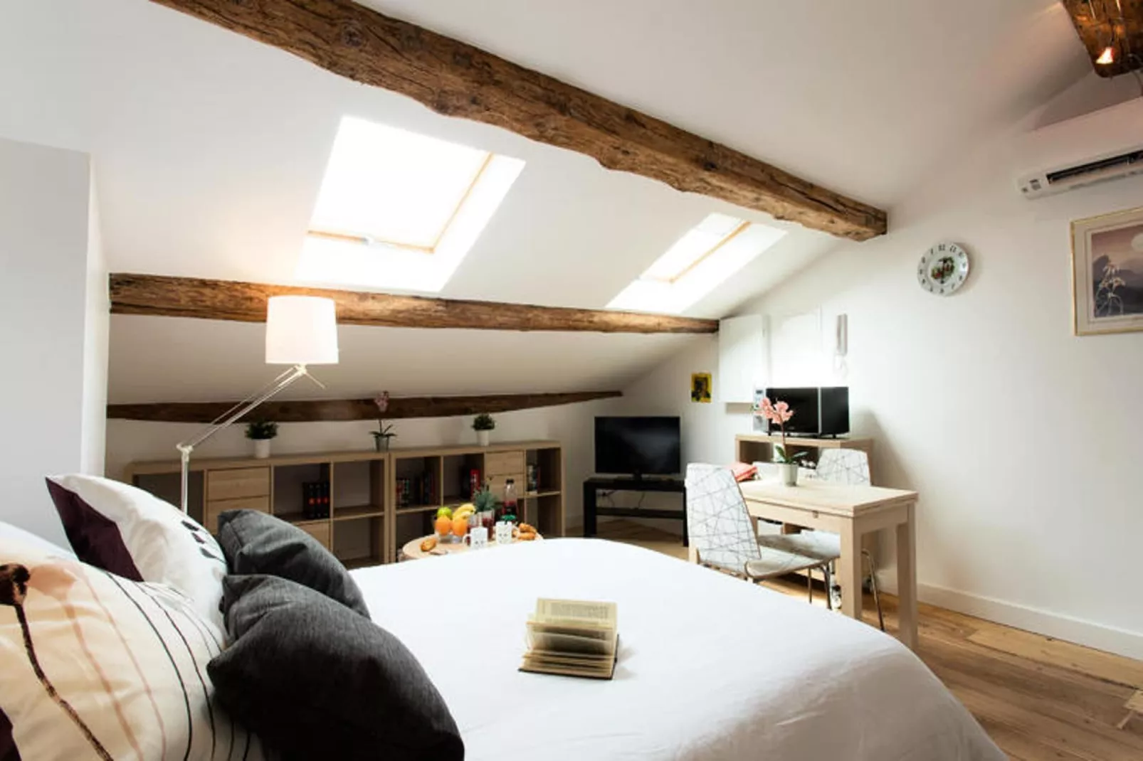 Studio à Montpellier-Slaapkamer