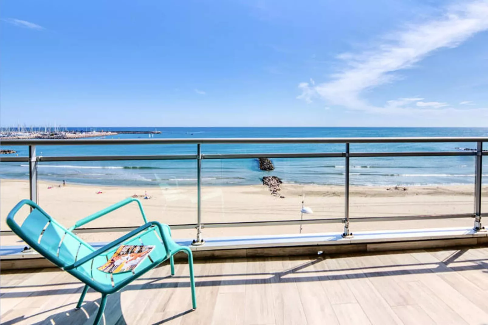 Appartements à Palavas-les-Flots-Terrasbalkon