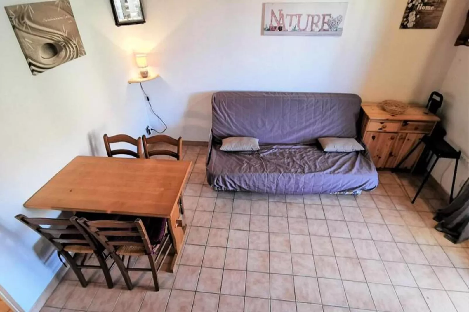 Résidence Maisons De La Plage-Woonkamer