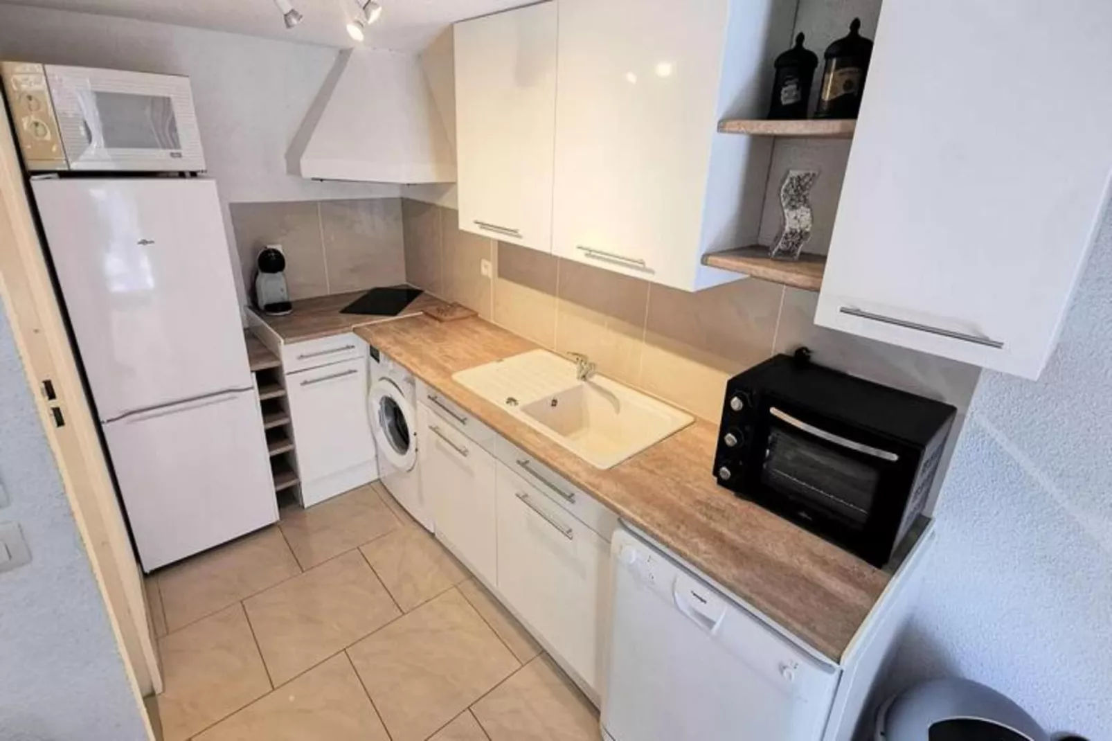 Résidence Grande Bleue-Keuken