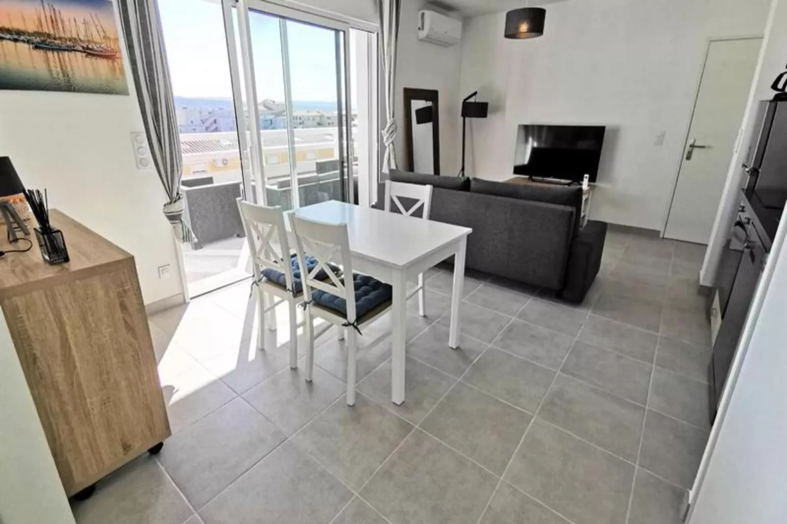 Résidence Les Voiles Blanches-Eetkamer