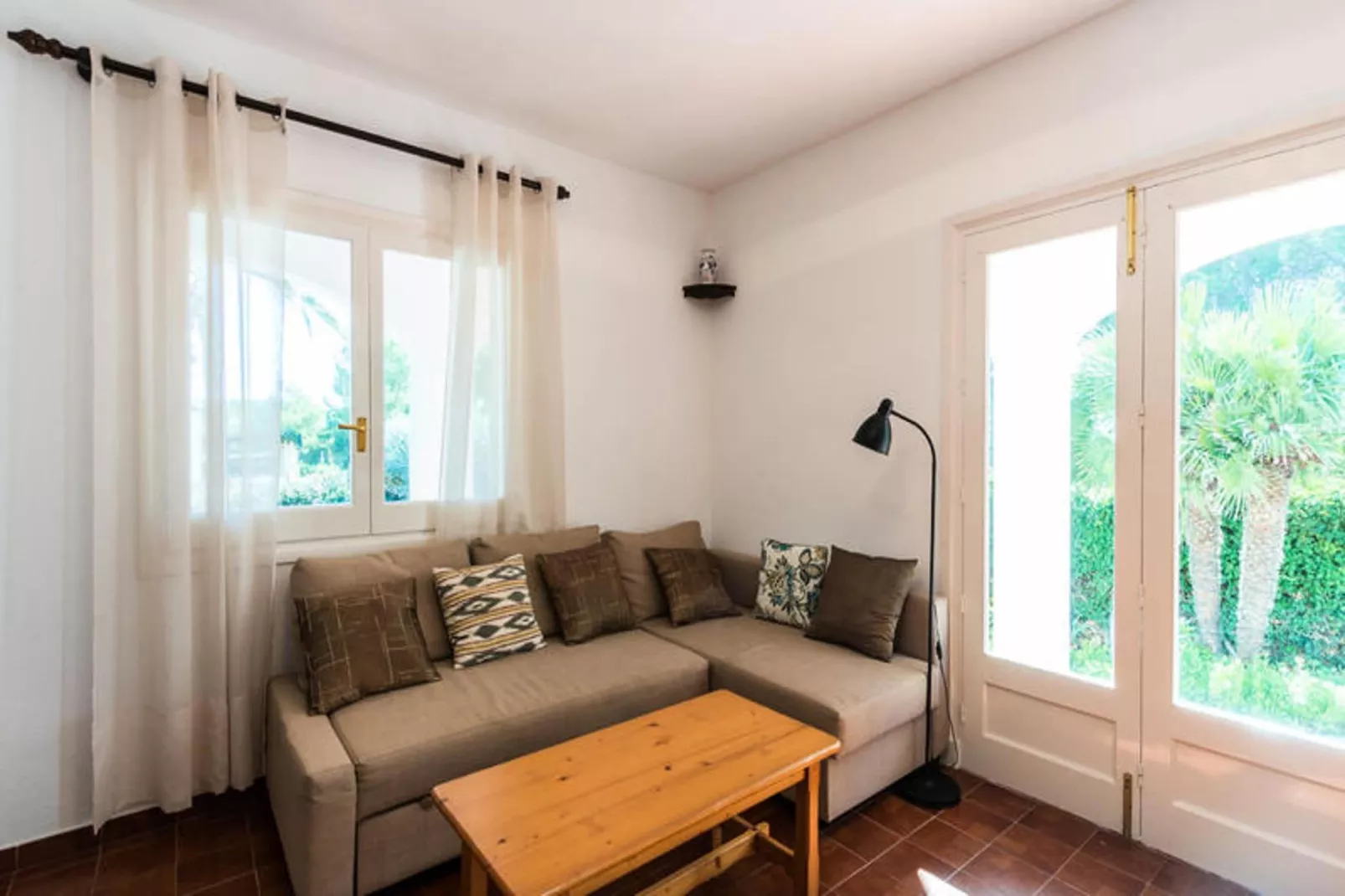 Maison à Cala Galdana-Woonkamer