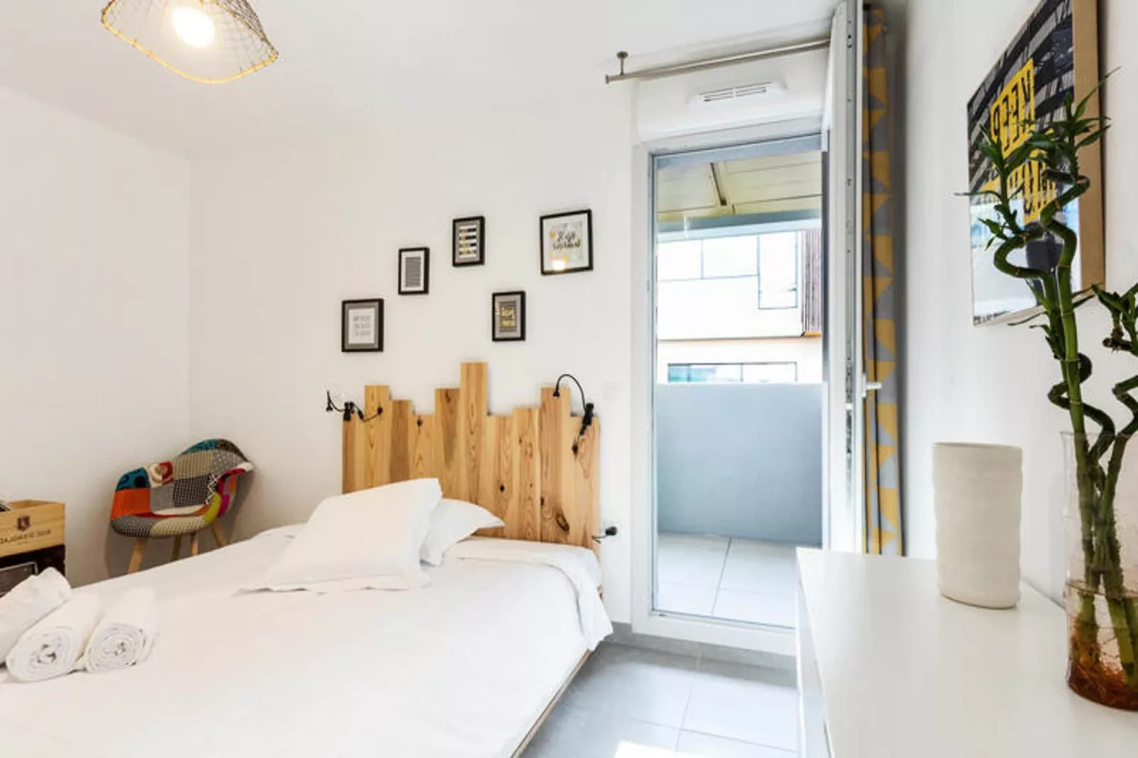 Appartements à Montpellier-Slaapkamer