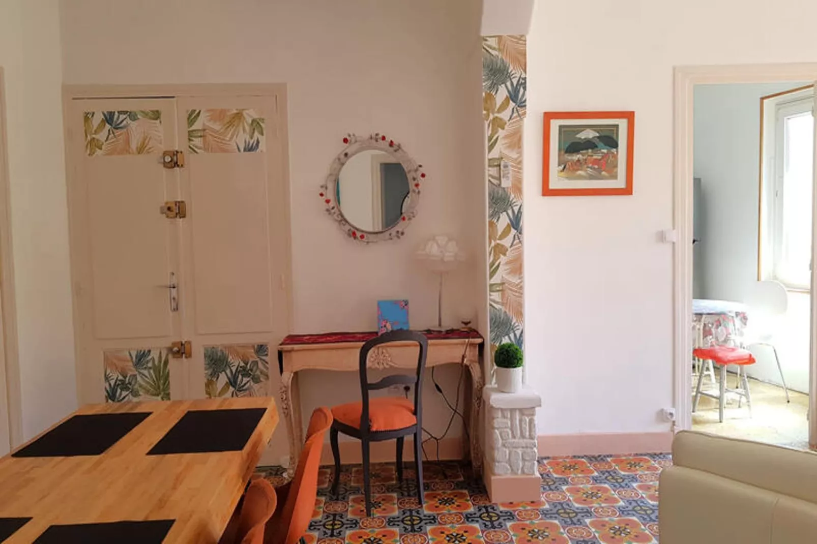 Résidence Comete-Eetkamer