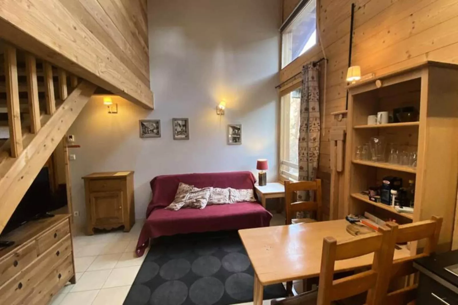 Résidence Melezet 2 - Woonkamer