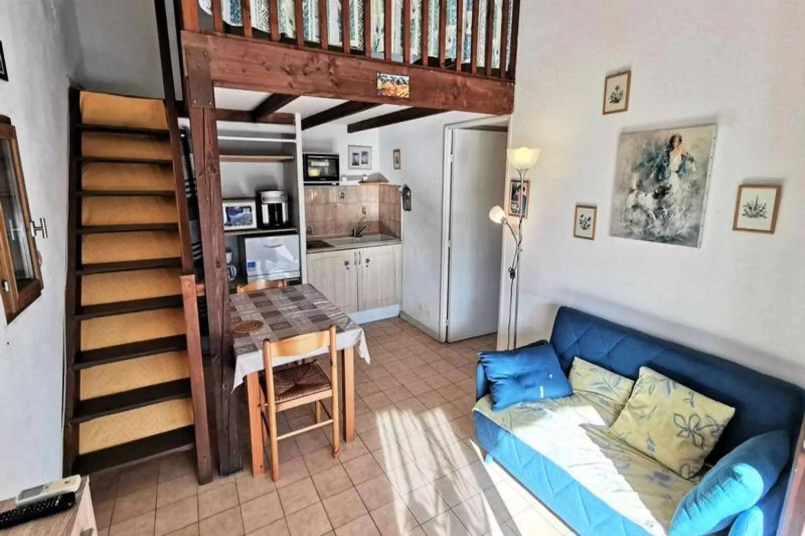 Résidence Village Merlin-Woonkamer