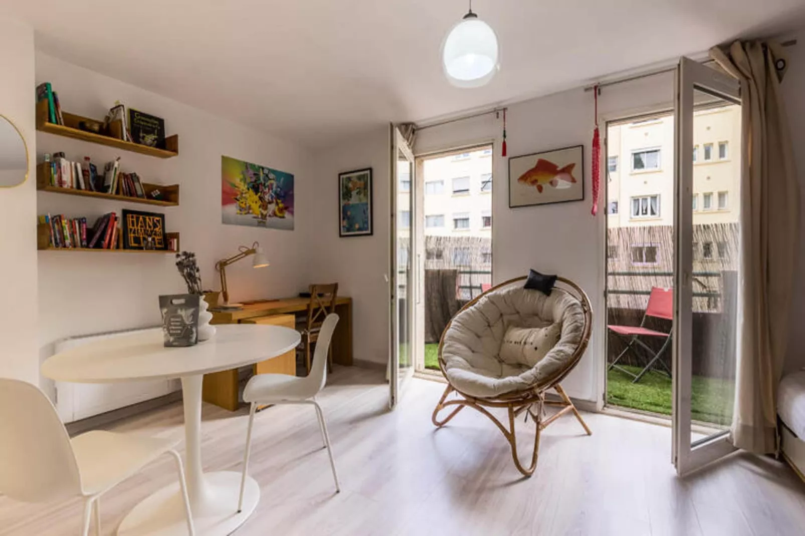 Studio à Montpellier-Woonkamer