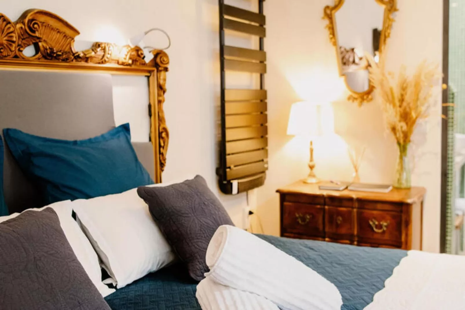 Studio à Nîmes-Slaapkamer