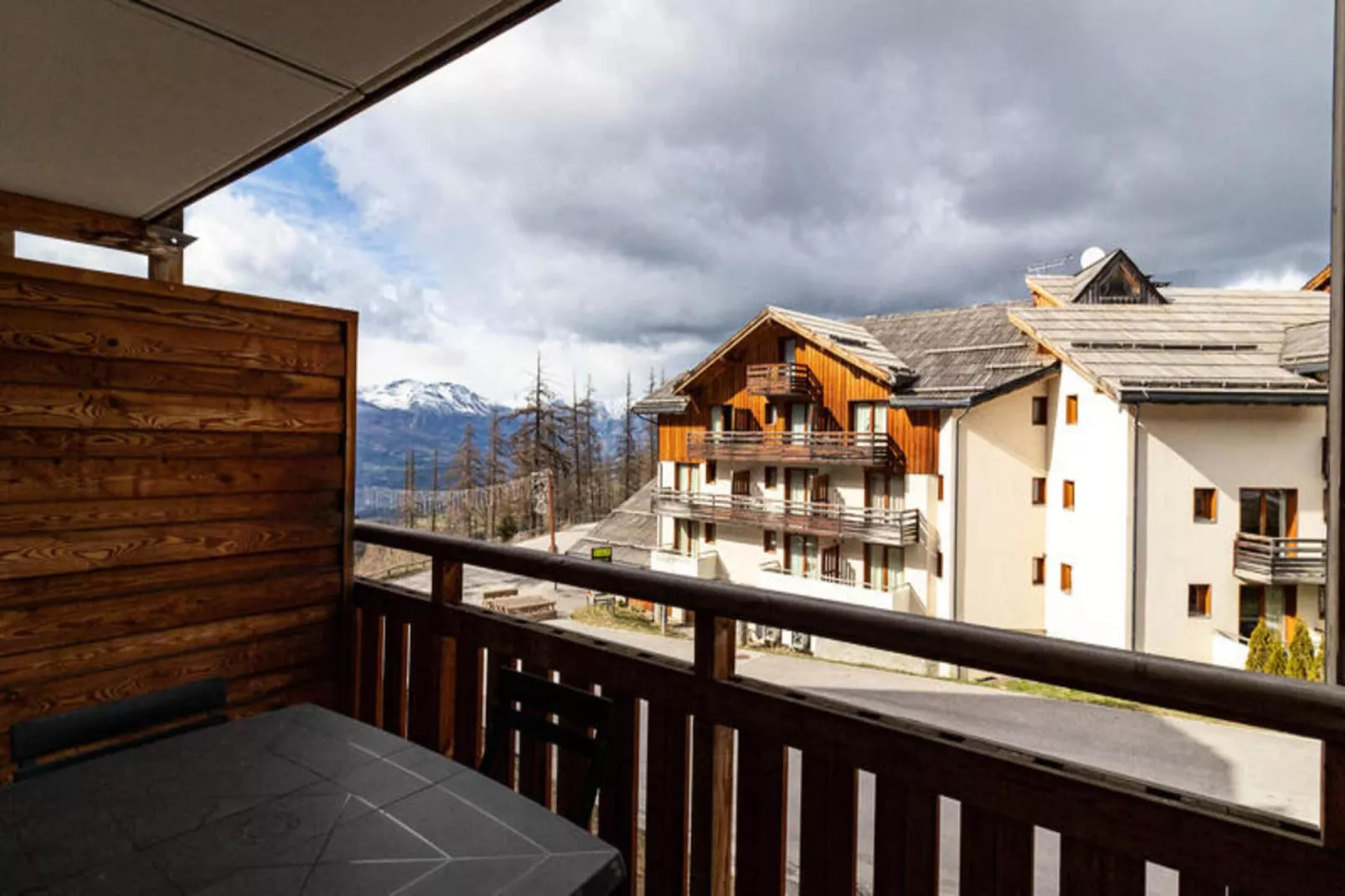 Résidence Le Balcon Des Airelles-Uitzicht winter