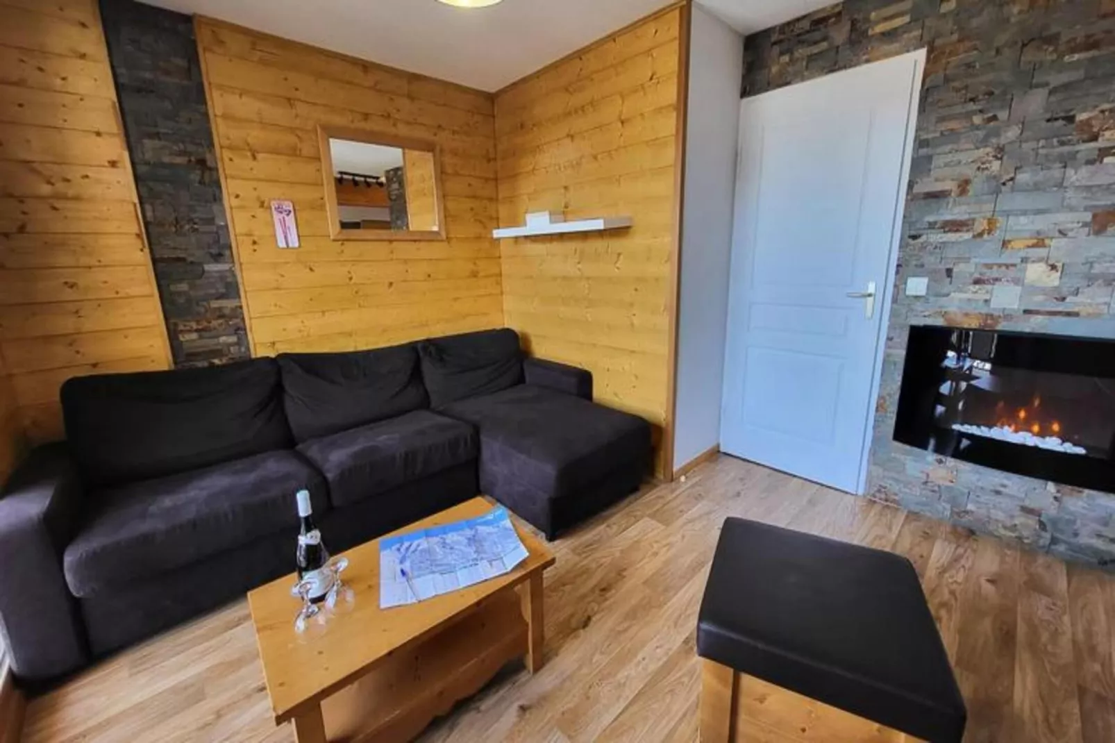 Les Chalets De Bois MÉan - A-Woonkamer