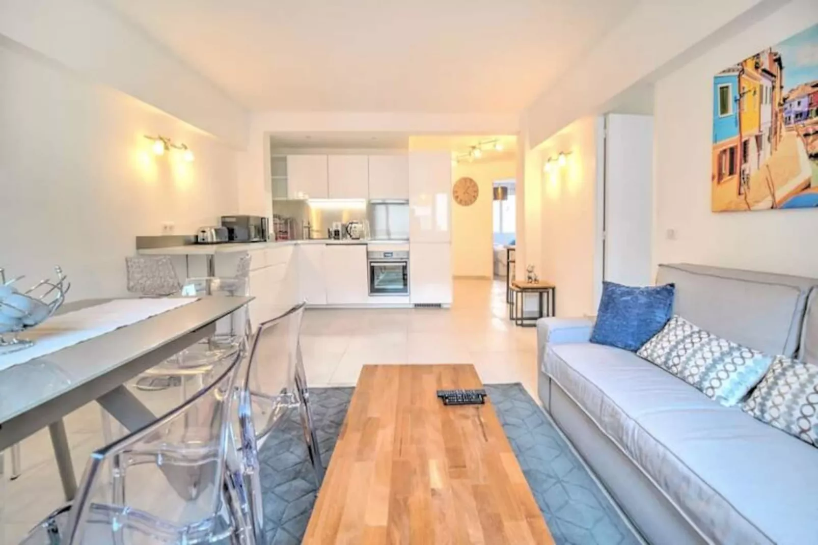 4 Pi&egrave;ces - Moderne Lumineux Croisette 1 Mn, Coeur De Cannes Olam Properties-Image-tags.