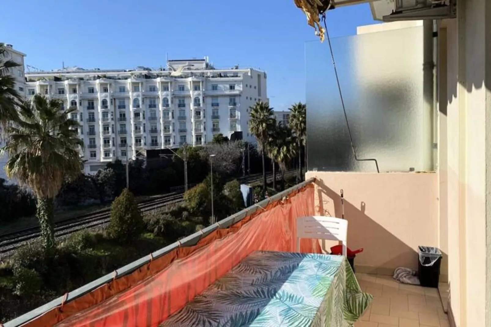 Résidence 2 Pi&egrave;ces Plein Sud &agrave; 300m De La Croisette ☀live In Le Bosquet☀-Terrasbalkon