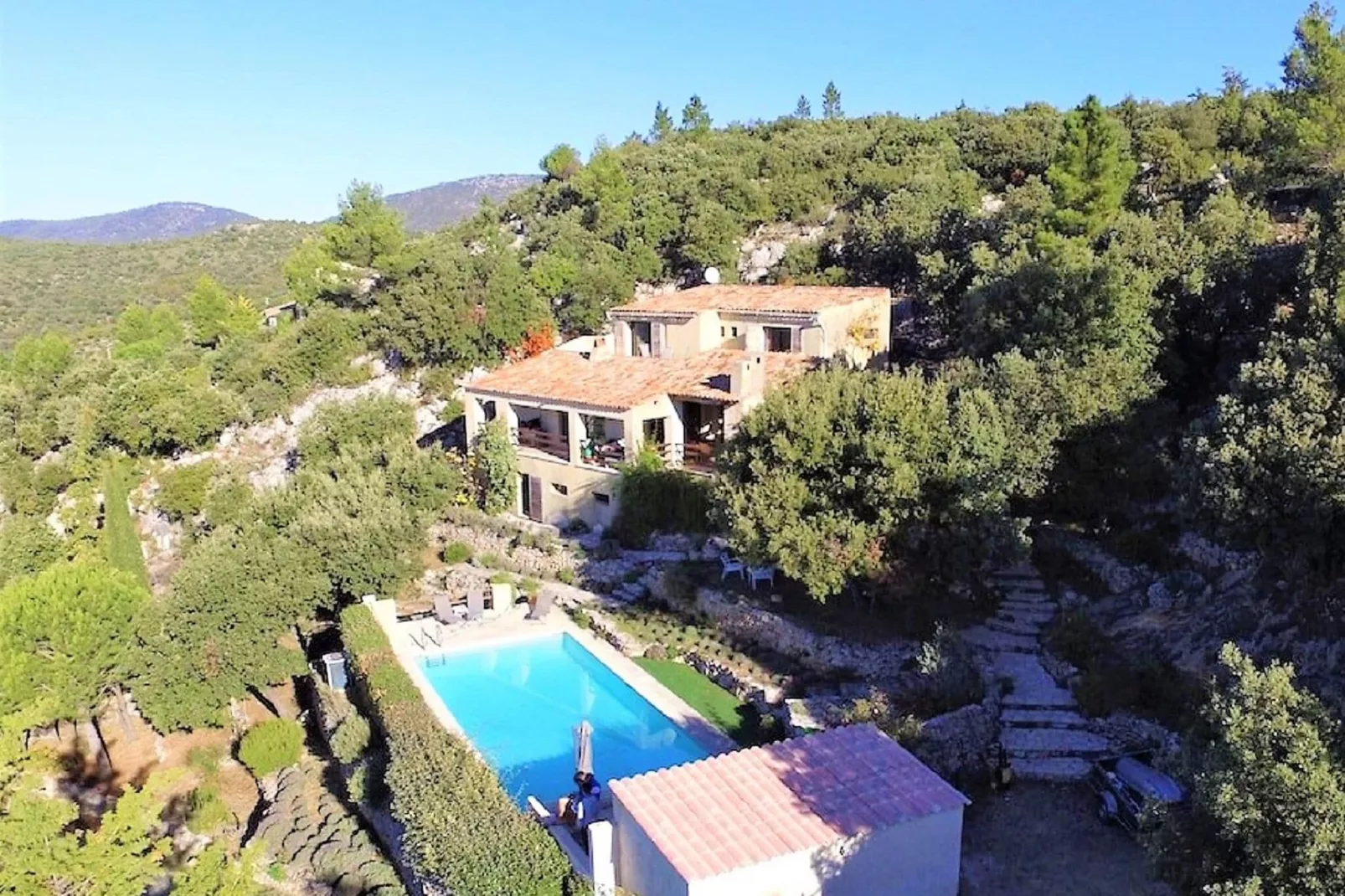 Villa vue splendide-Buitenkant zomer