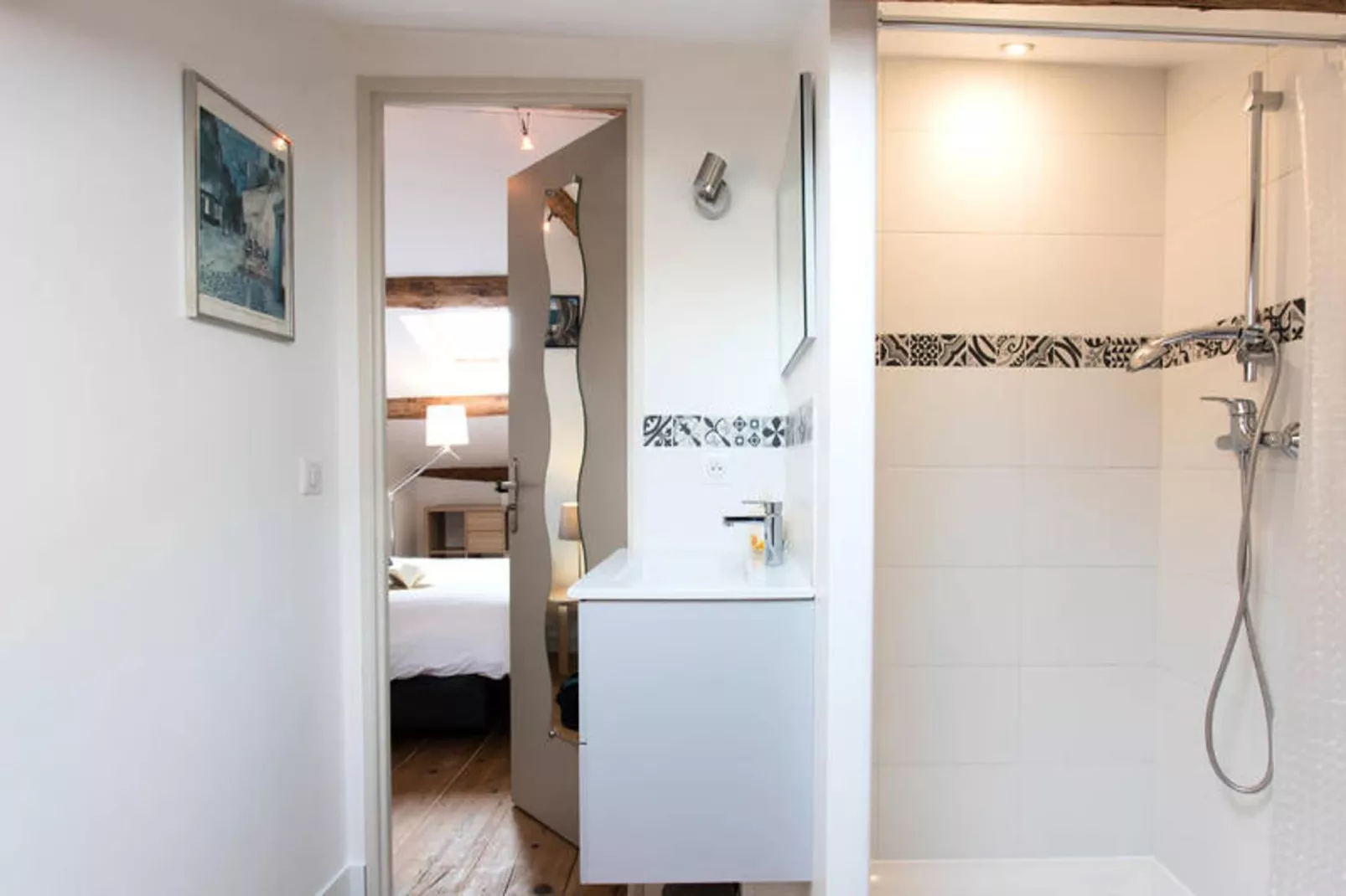 Studio à Montpellier-Badkamer