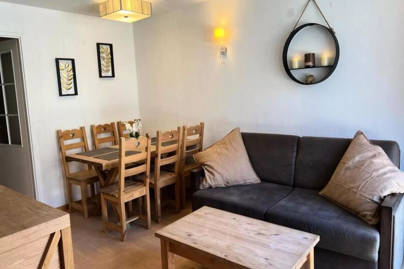 Résidence Le Parc Des Airelles - Woonkamer