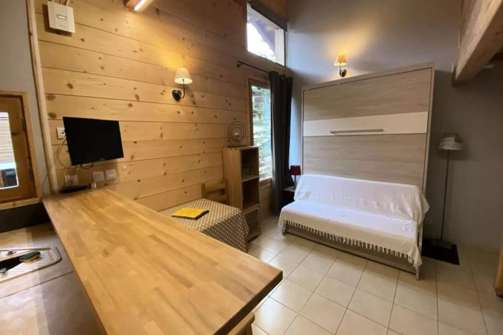 Résidence Melezet 1 - Woonkamer