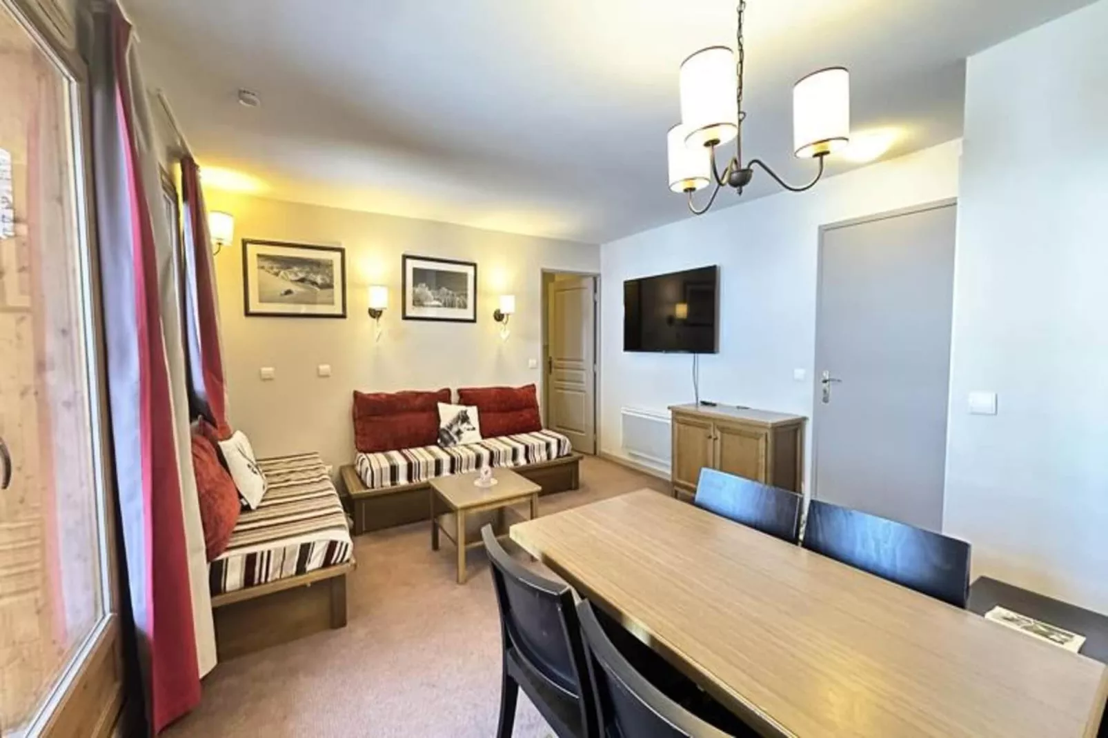 Résidence L'albane - Woonkamer