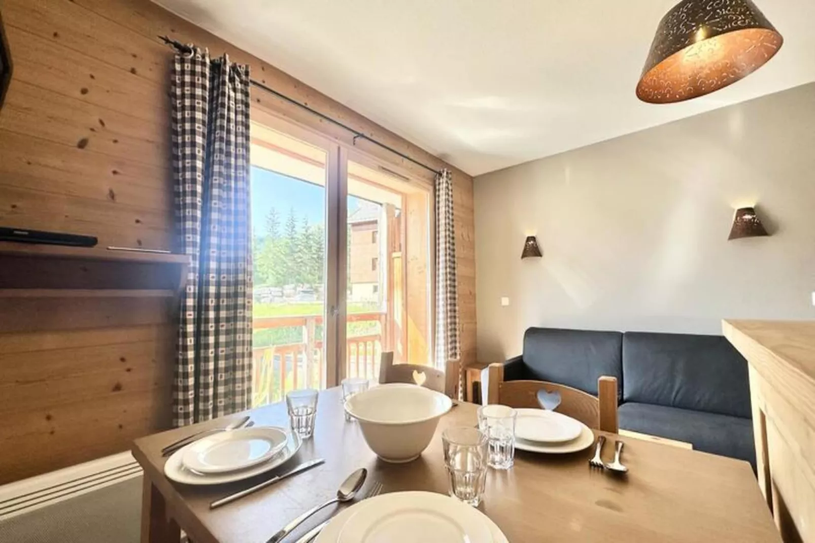 Résidence Le Hameau Des Rennes - Eetkamer