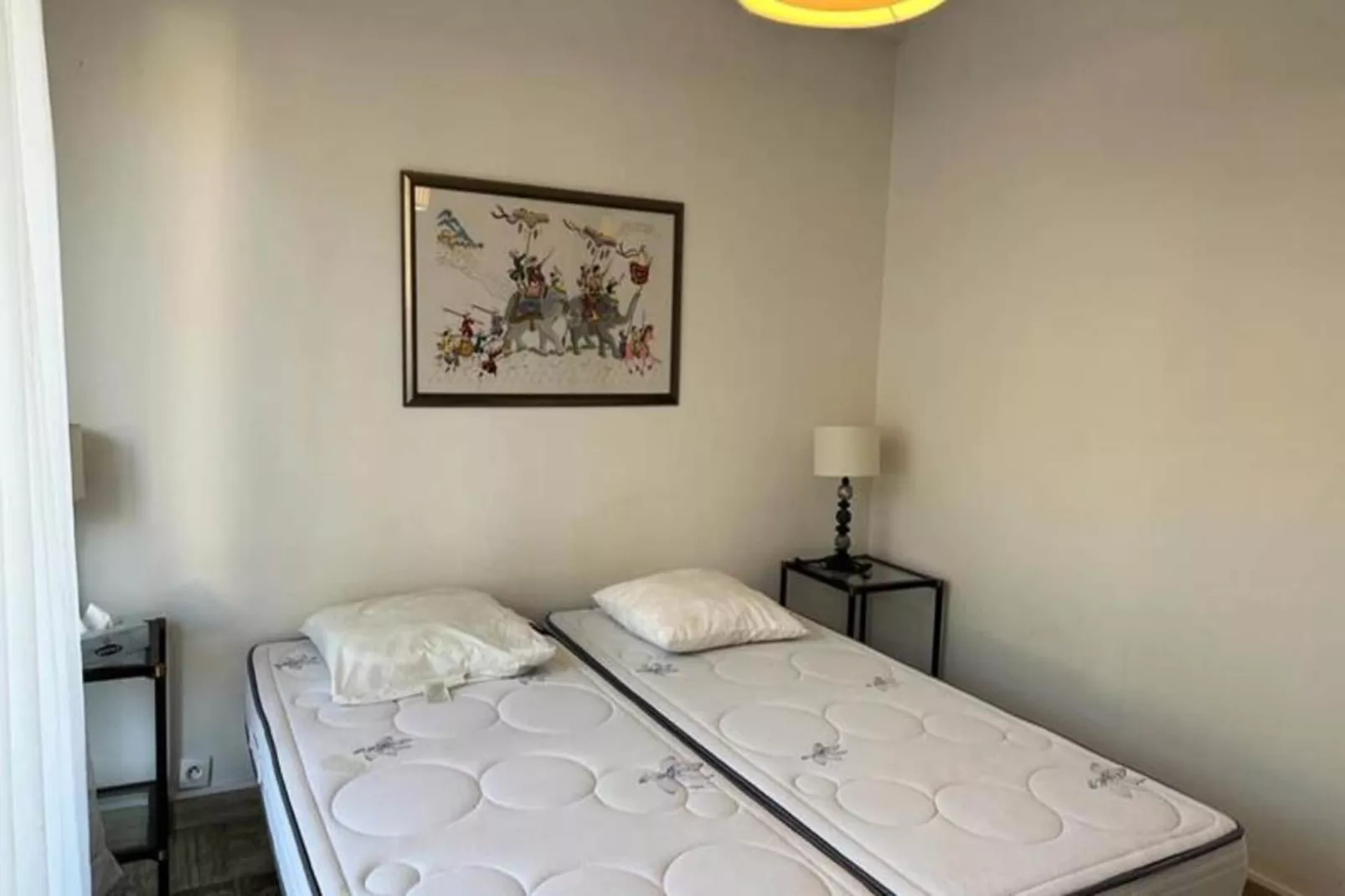 Résidence We &hearts; Cannes ! Vue Mer Incroyable 2 Chambres La Vista-Slaapkamer