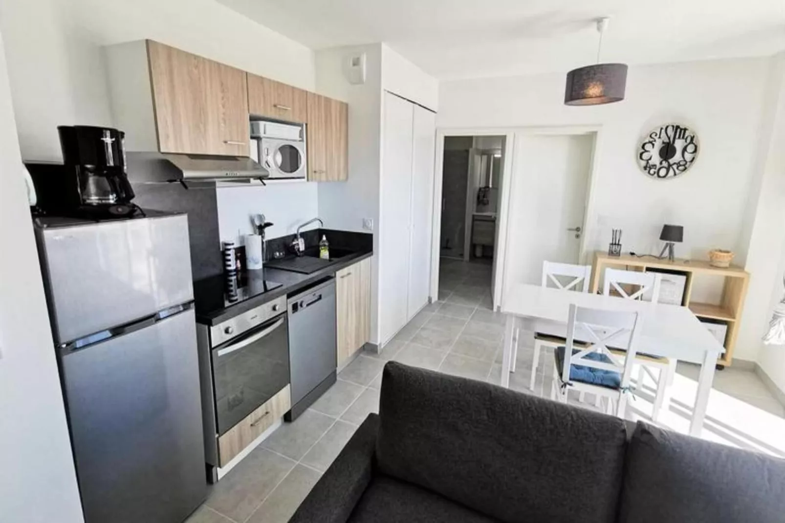 Résidence Les Voiles Blanches-Woonkamer