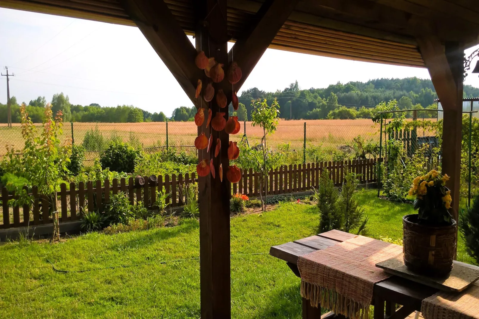 Holiday home Kolczewo Leszowka-Tuinen zomer