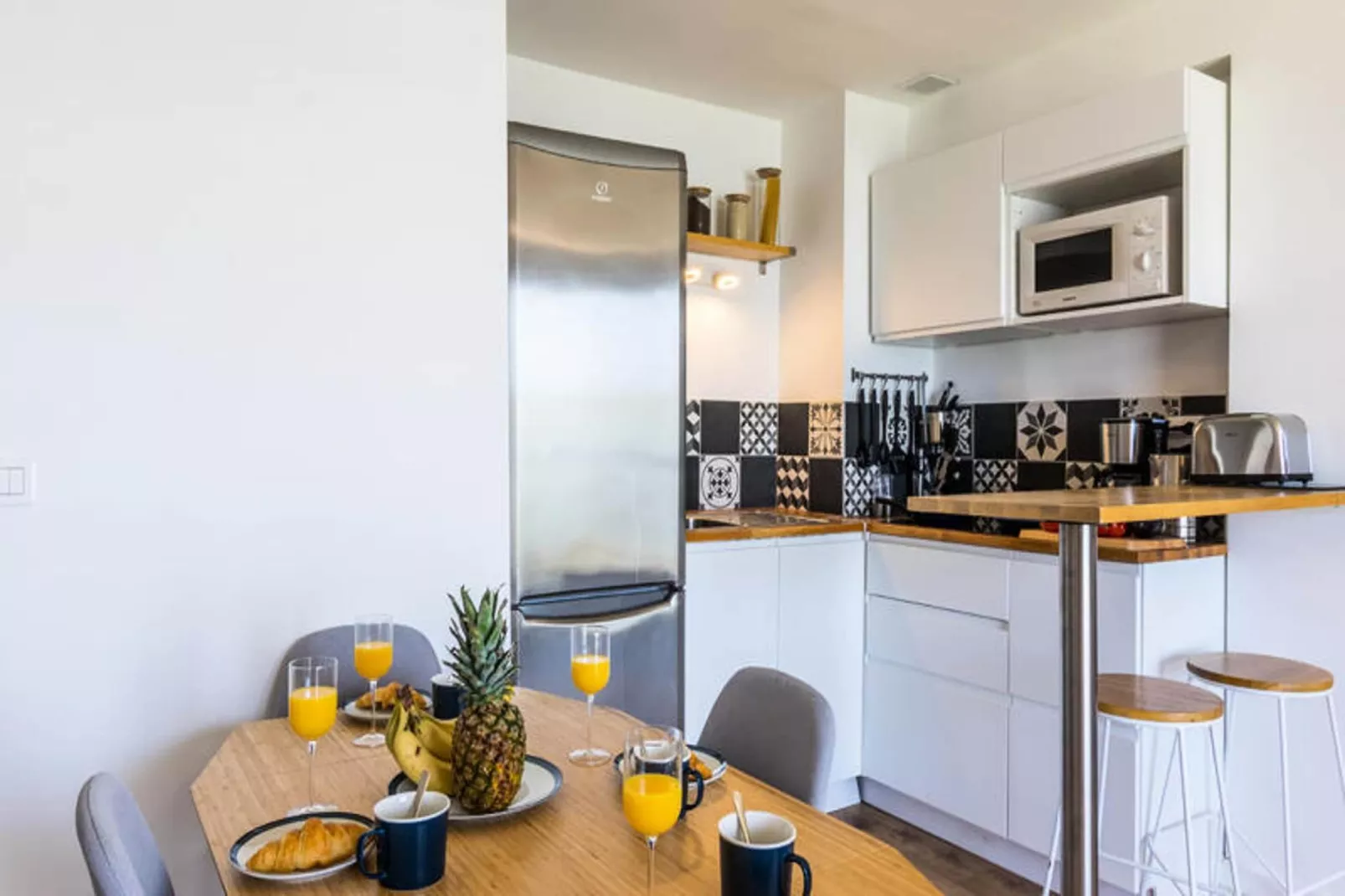 Appartements à Palavas-les-Flots-Eetkamer