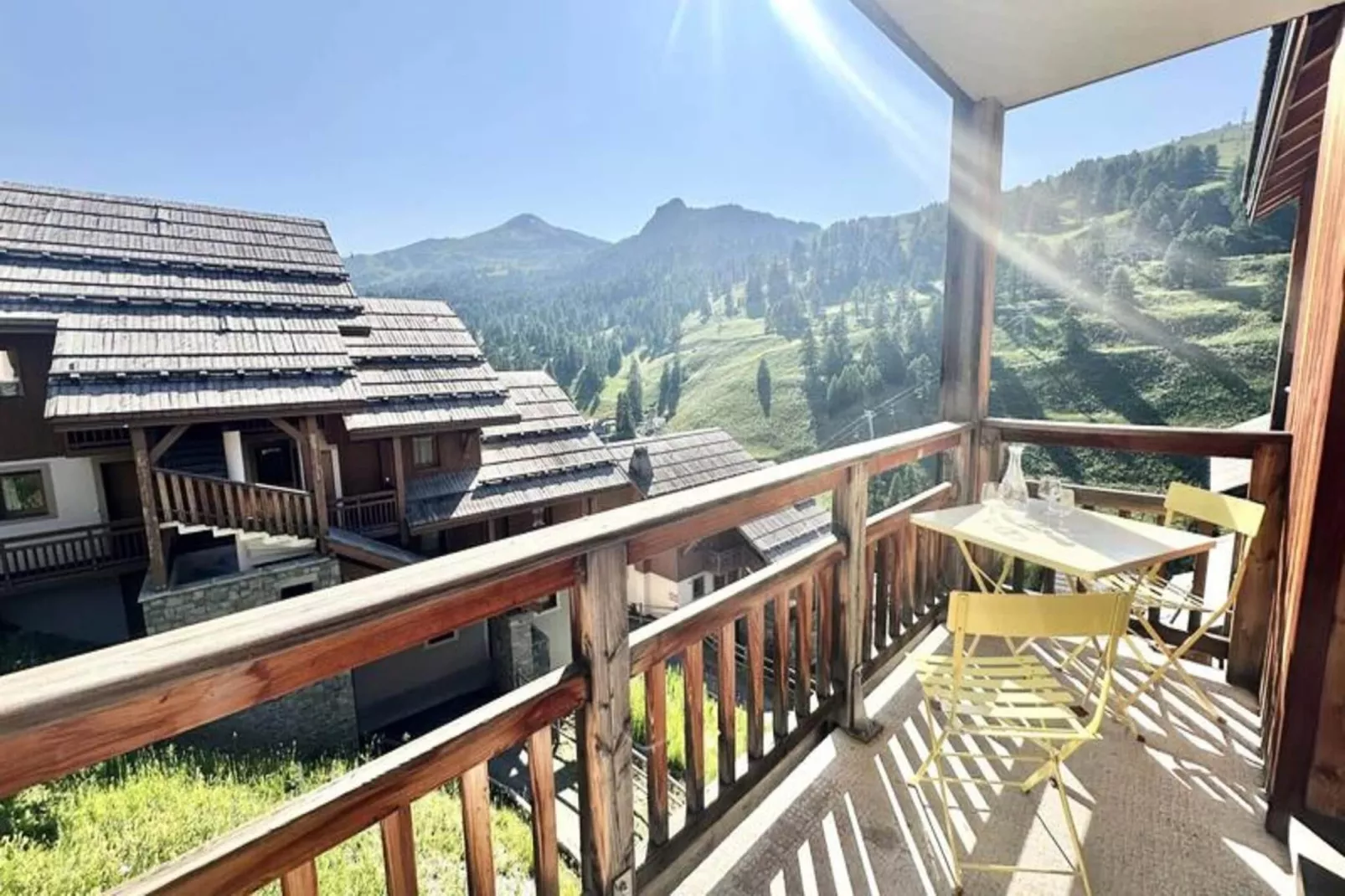 Résidence Le Hameau Des Rennes - Terrasbalkon