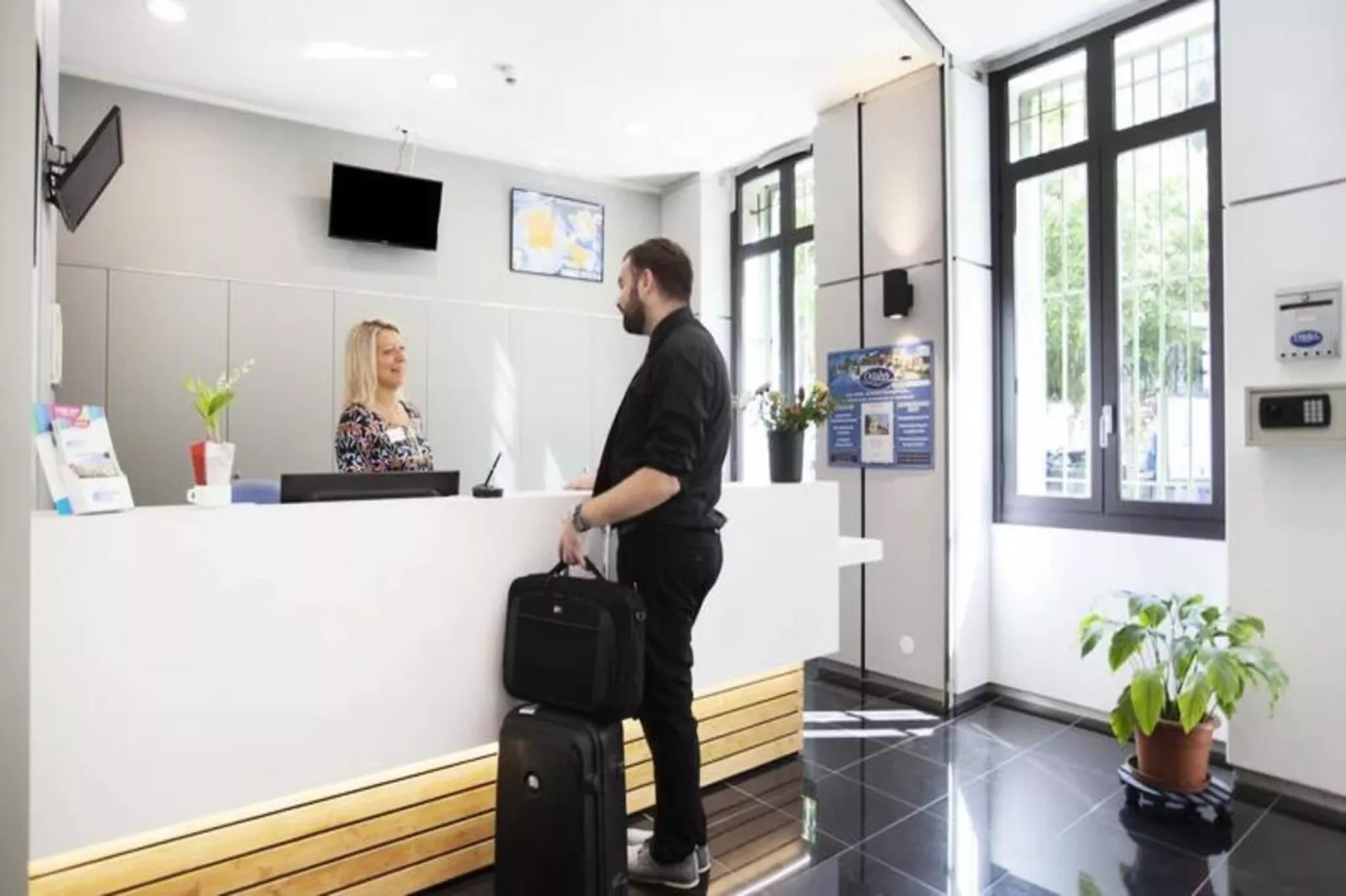 Appart'hôtel Odalys Palais Rossini-Hal-ontvangst