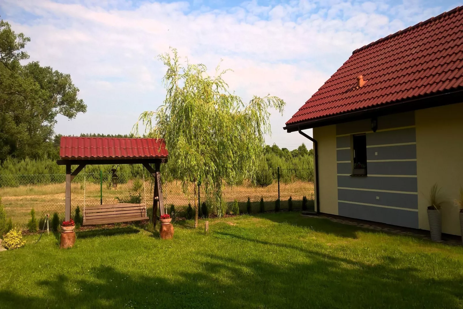 Holiday home Kolczewo Leszowka-Tuinen zomer