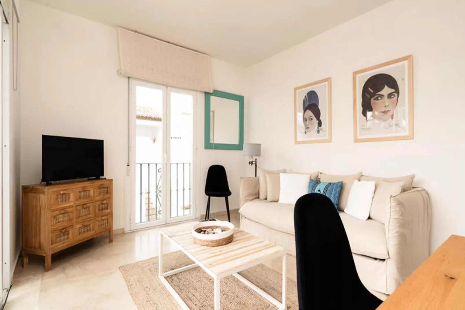 Appartements à Estepona-Woonkamer