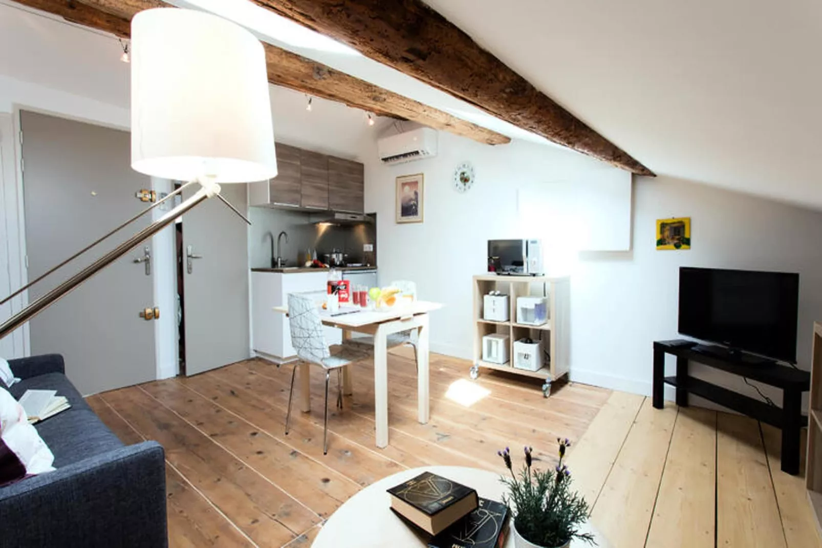 Studio à Montpellier-Woonkamer