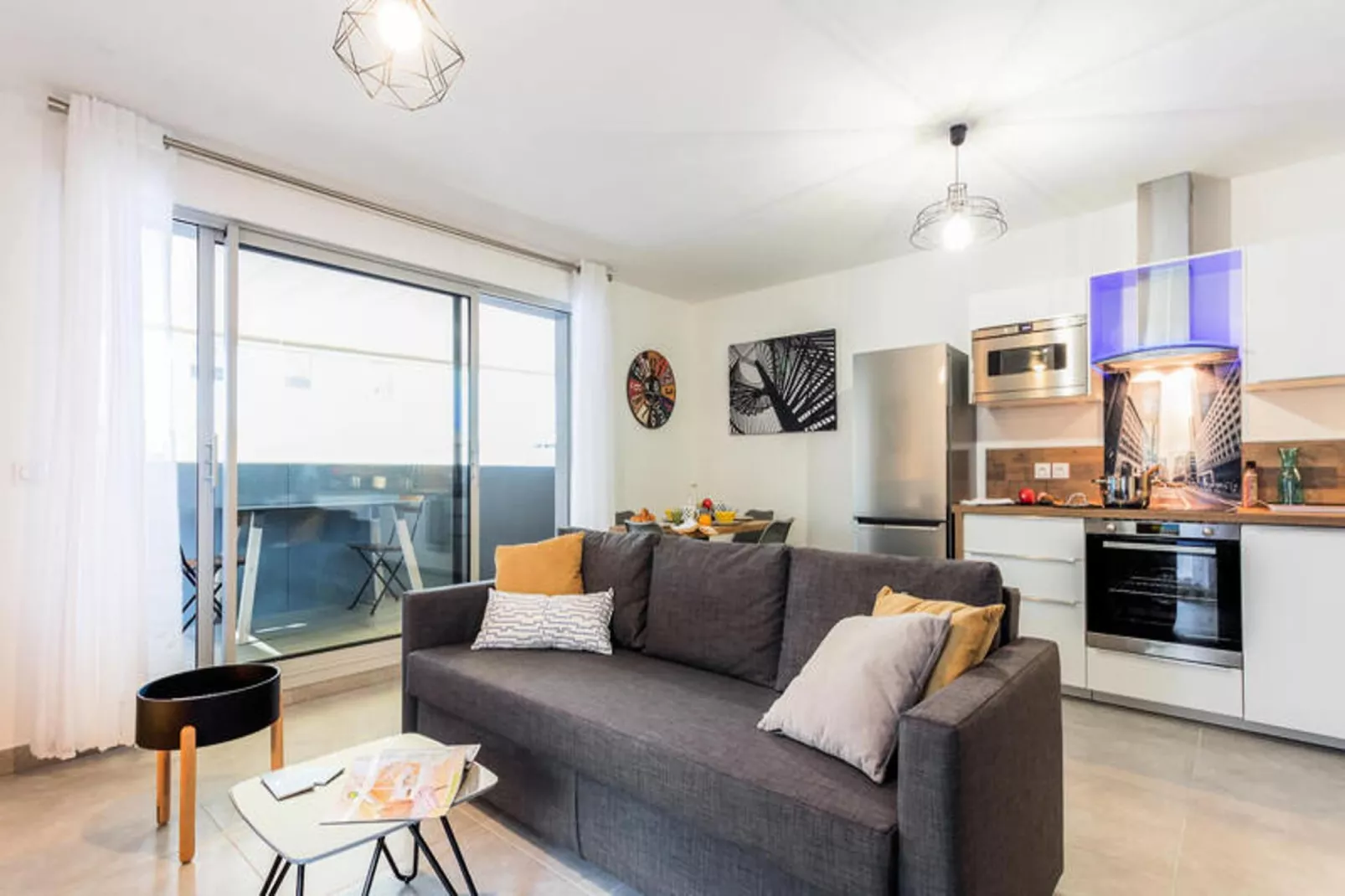 Appartements à Montpellier-Woonkamer