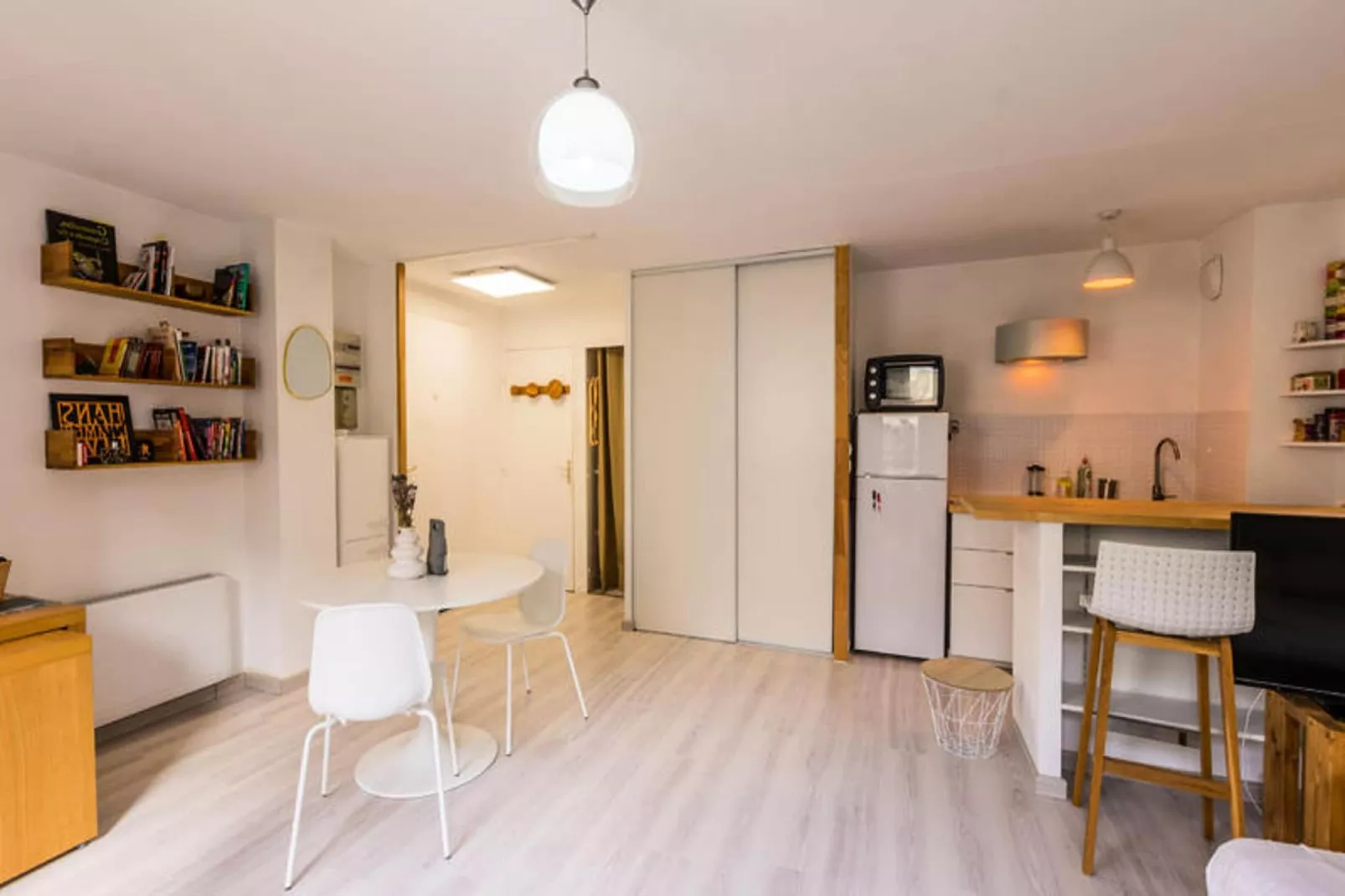 Studio à Montpellier-Eetkamer