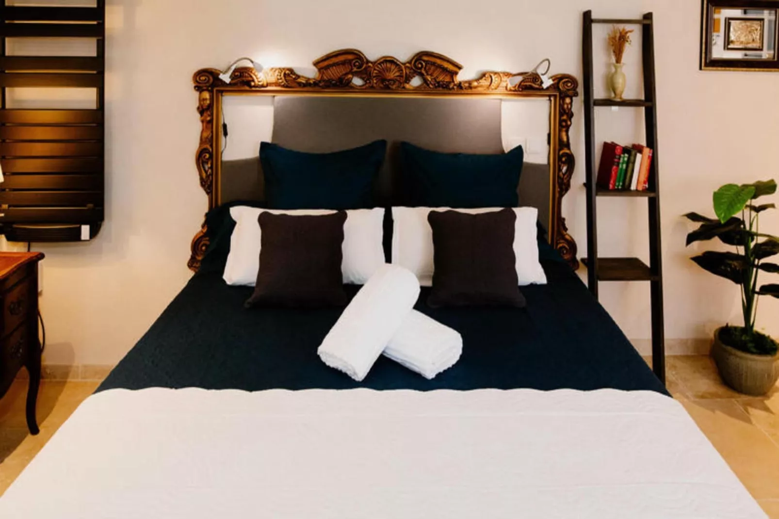 Studio à Nîmes-Slaapkamer