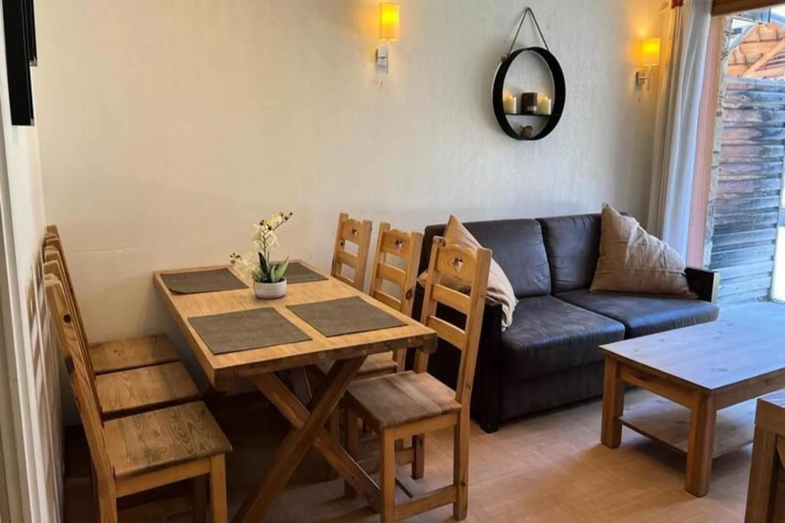 Résidence Le Parc Des Airelles - Woonkamer