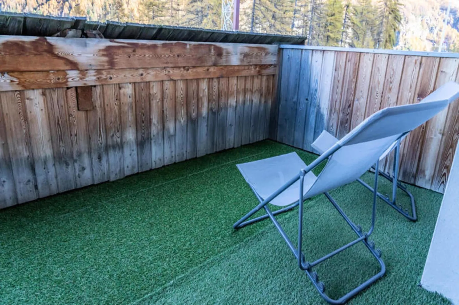 Les Chalets De Bois MÉan - A-Terrasbalkon