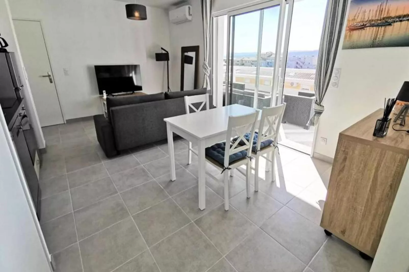 Résidence Les Voiles Blanches-Eetkamer