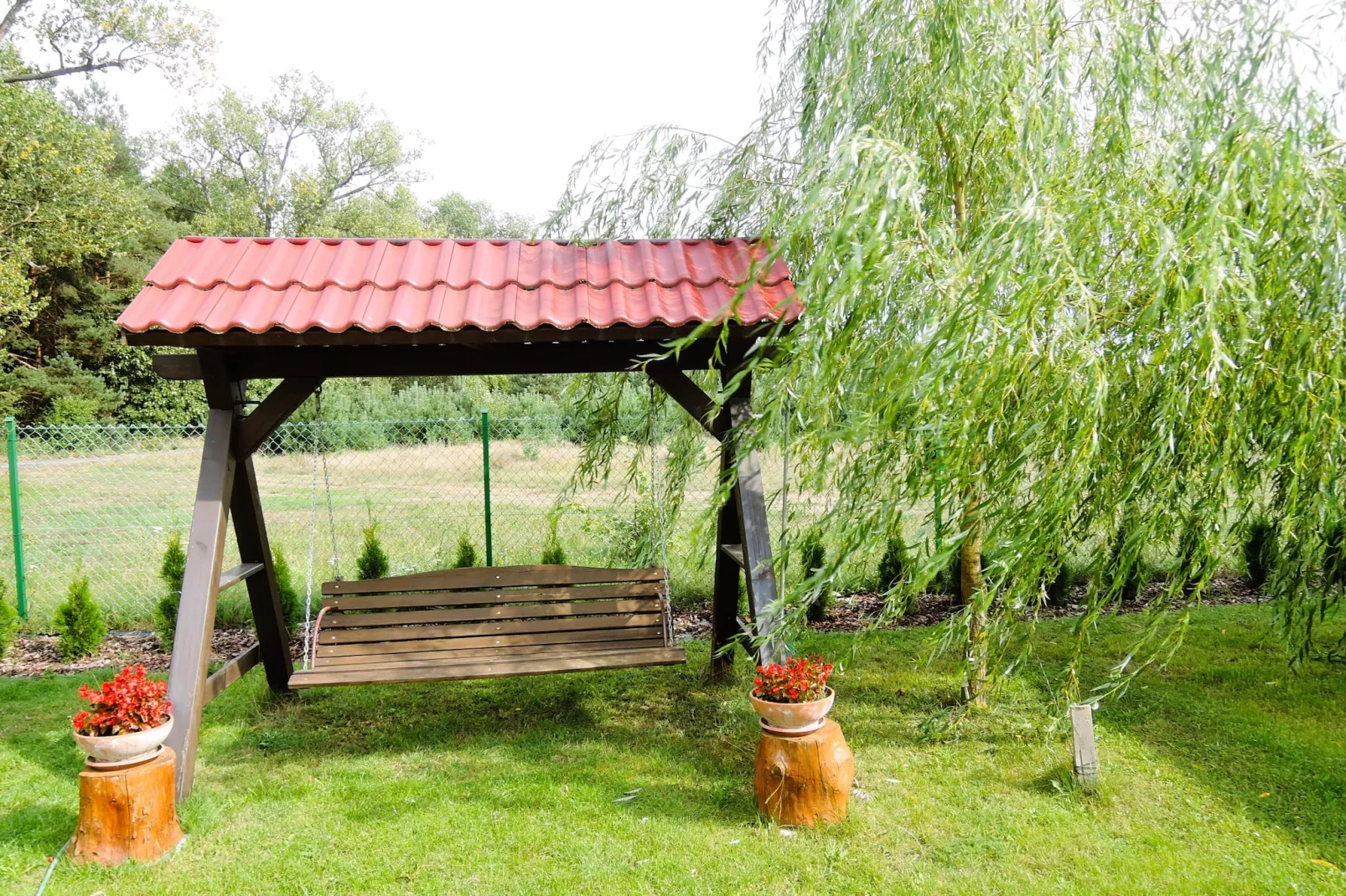 Holiday home Kolczewo Leszowka-Tuinen zomer