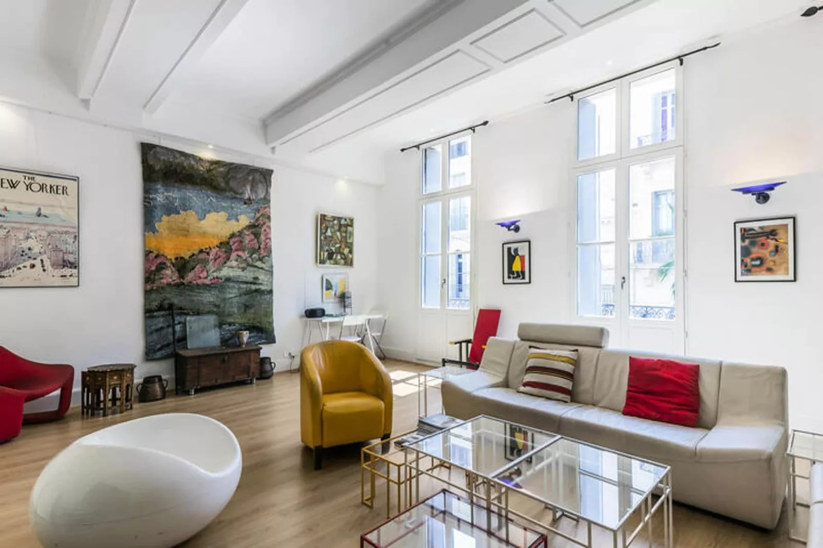 Appartements à Montpellier-Woonkamer
