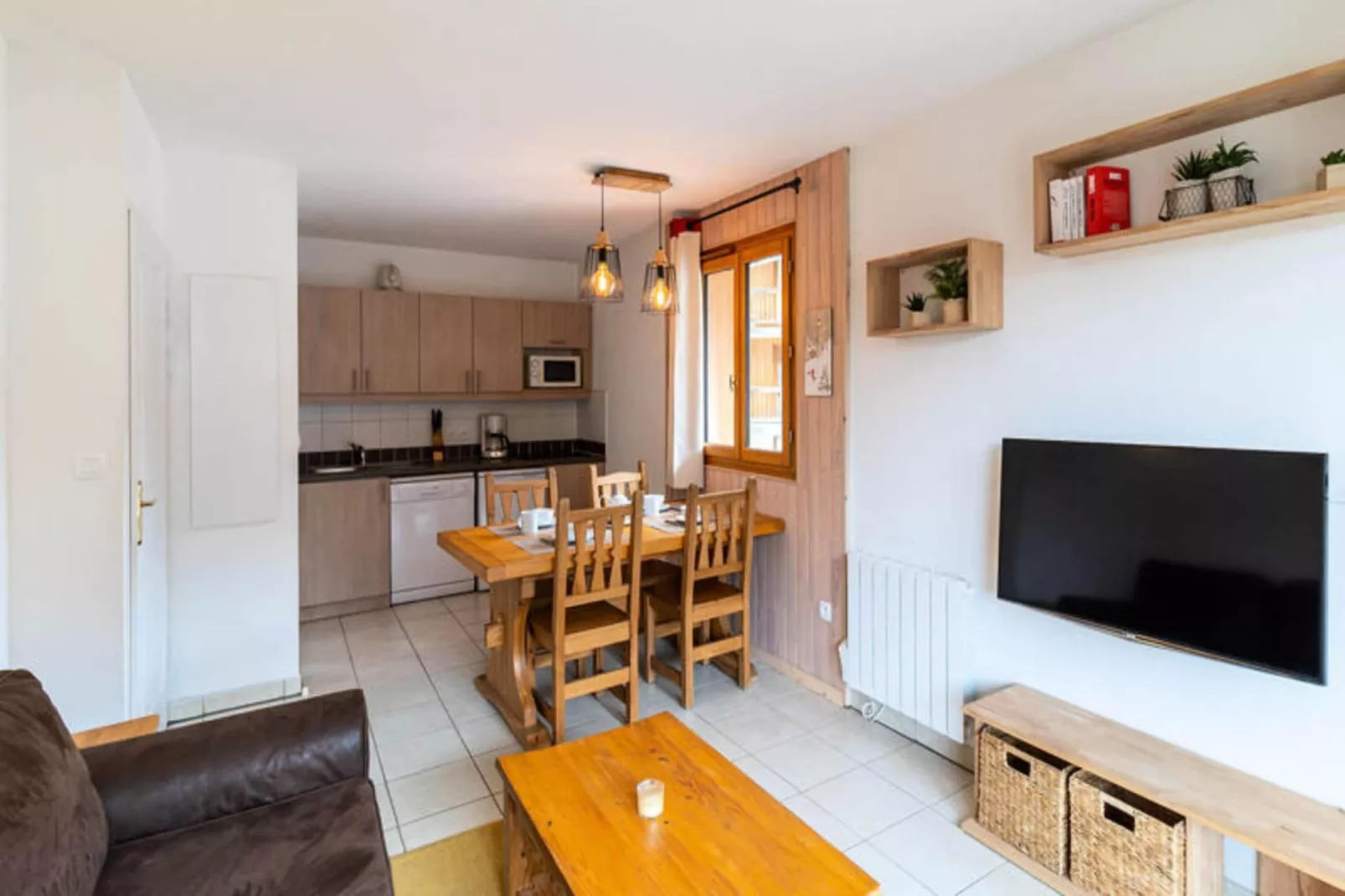 Résidence Le Balcon Des Airelles-Eetkamer