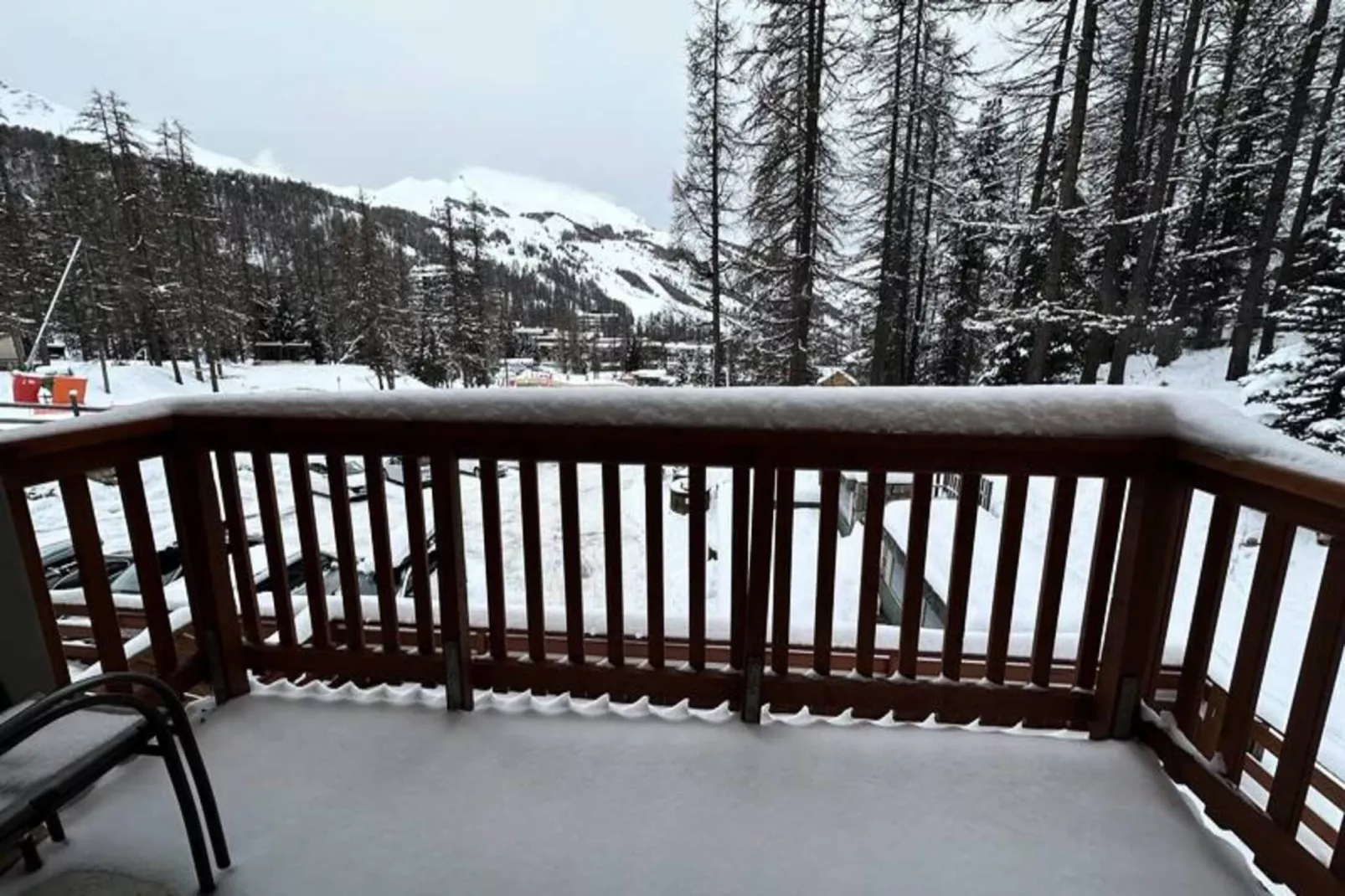 Résidence L'albane - Uitzicht winter