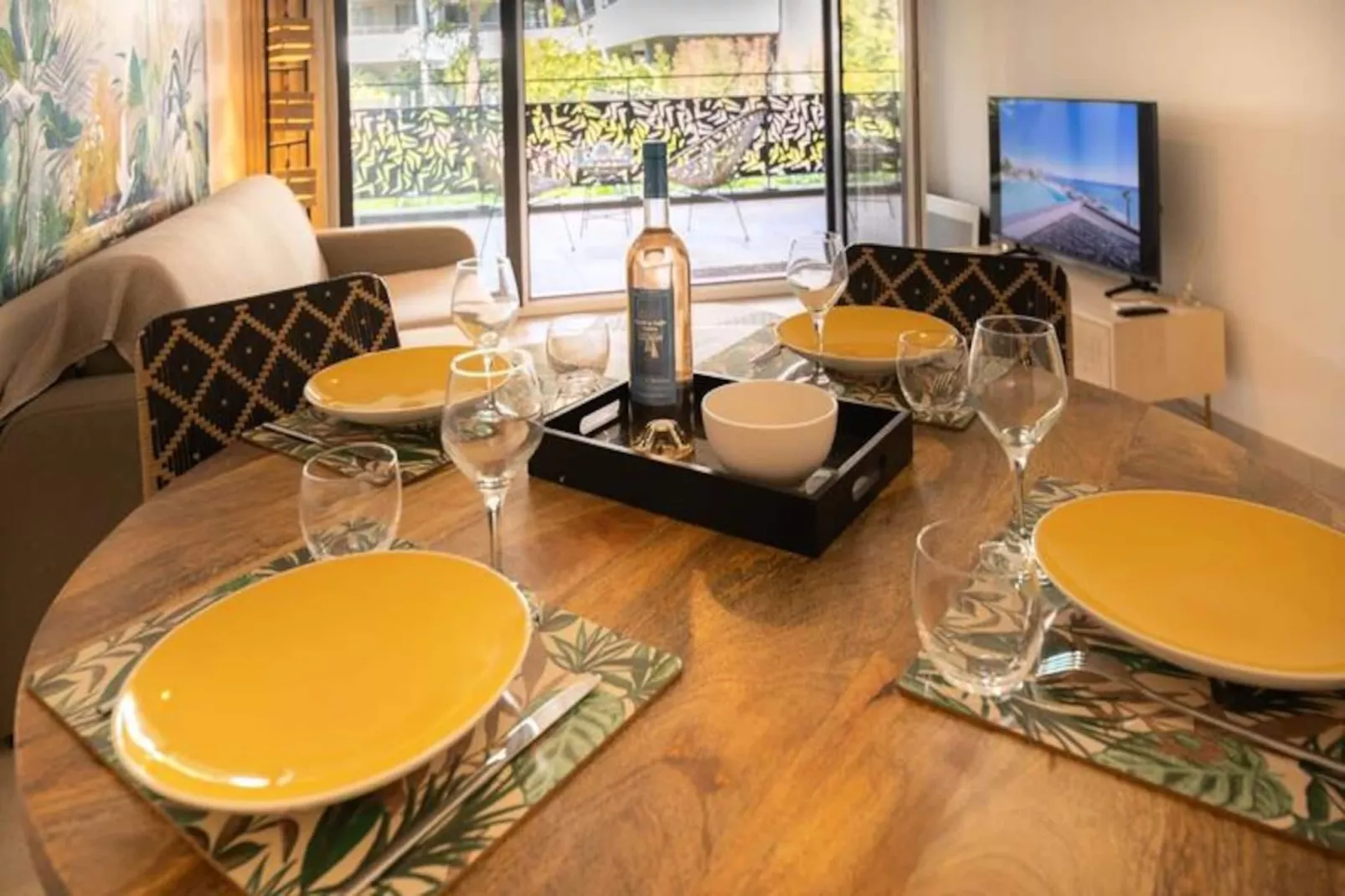 06ah - Superbe T2 Les Pieds Dans L'eau - Piscine-Image-tags.