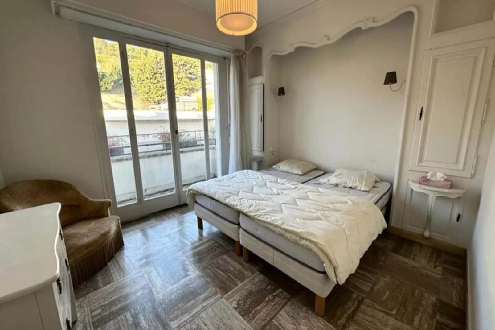 Résidence We &hearts; Cannes ! Vue Mer Incroyable 2 Chambres La Vista-Slaapkamer